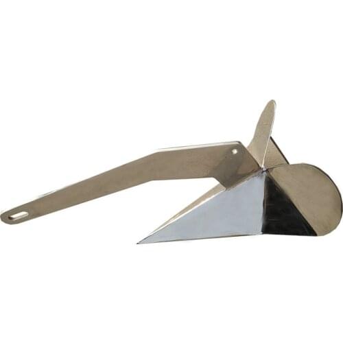 1 Pcs Boat 316 Stainless Steel 11lb 5 kg Delta Style Anchor for Marine