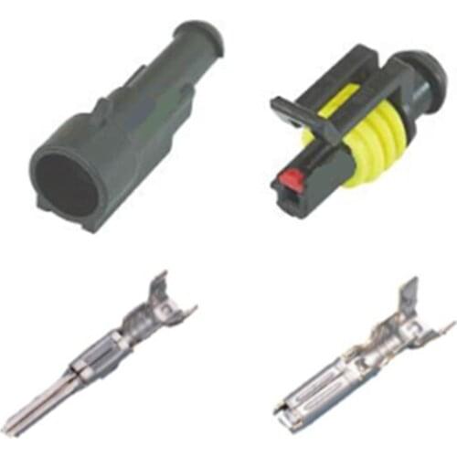 282103-1 282079-1 Freeshipping 500sets DJ7011-1.5-11/21 1Pin AMP Car Electrical Wire Connectors for VW,BMW,Audi,Toyota,NISSAN