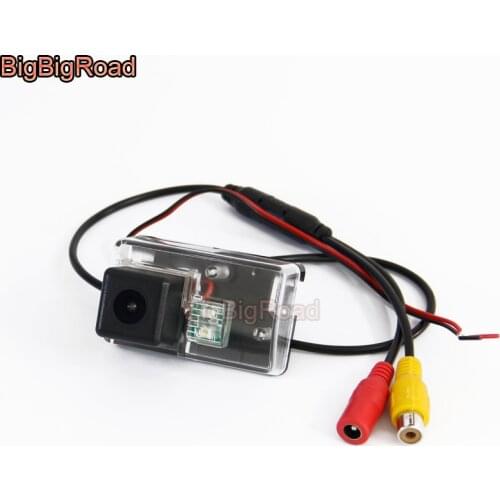 BigBigRoad Wireless Vehicle Rear View Camera HD Color Image For Peugeot 308 406 407 5008 Partner Tepee 206 207 306 307 Sedan