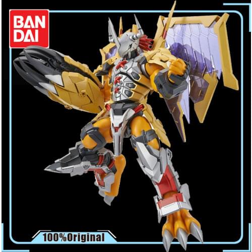 BANDAI Digital Monster Assembled Model WarGreymon 20cm Toys Statue Action Figure Model Collection Toy
