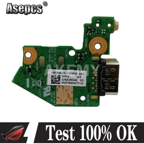 For N56 N56V N56VJ N56VM N56VB N56VZ N56J N56JR N56JN N56JK POWER Button Board Tested Well Motherboard