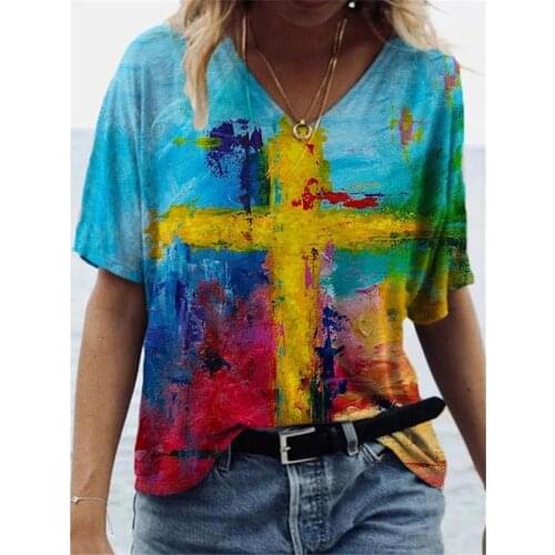 Women's T-shirts With Print Flashdeals China
