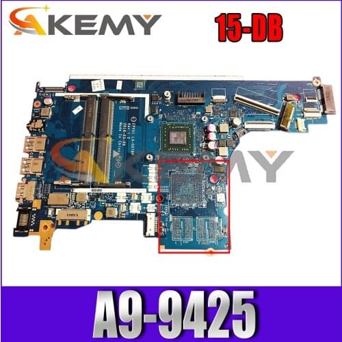 L20477-601 L20477-001 For HP Pavilion 15-DB AM9425 Laptop Motherboard LA-G078P DDR3 Notebook Mainboard