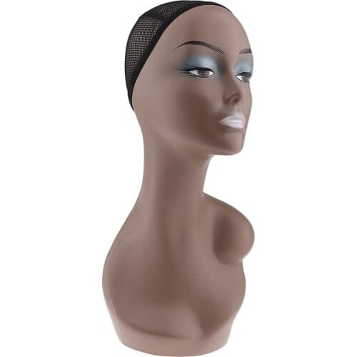 Mannequin Manikin Head Female Pro Cosmetology Wig Hat Jewelry Display Model