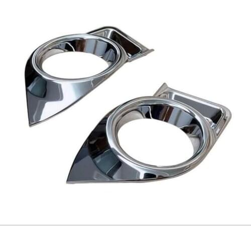 New Chrome Front Fog Light Cover Trim For 2014 2015 2016 2017 2018 Toyota Highlander