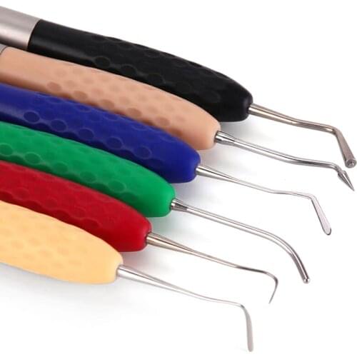 Resin Filled Repair Equipment Dental Resin Filler Aesthetic Restoration Kit Silicone Handle Dental Teeth Burnishing Tool