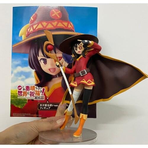 Wonderful World Gods Blessing on this Konosuba Megumin Action Figure Toy Doll