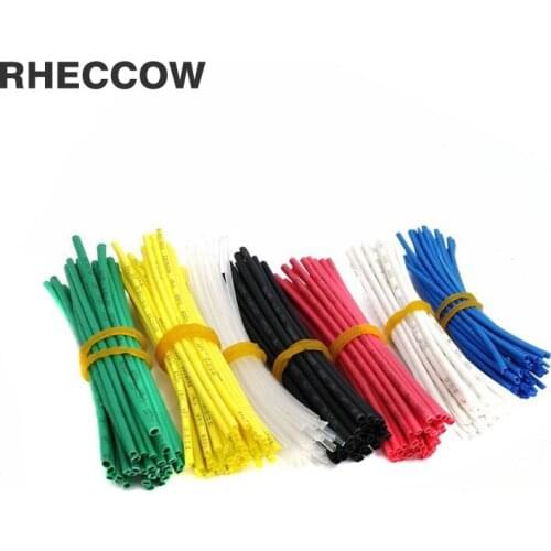 RHECCOW 420pcs 1mm 9cm 90mm Colorful Assorted 600V 2:1 Heat Shrink Tube Assortment Wrap Electrical Insulation Cable Tubing