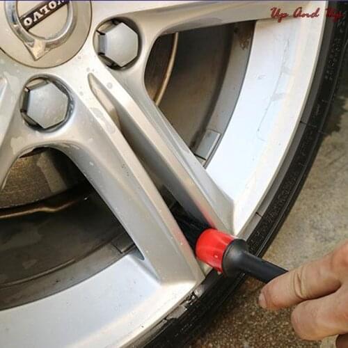 5pcs Car Detailing Brush Auto Cleaning Car Dashboard Air Cleaning Brush Tool