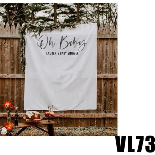 Baby shower Anniversary Backdrop Gothic Wedding Decorations Photo Booth