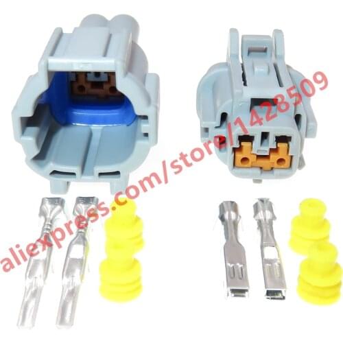 5 Set kit Sumitomo 2P male female Light Solenoid Valve Socket Fog Lamp Connector for Nissan Teana 6188-0554 6185-0867