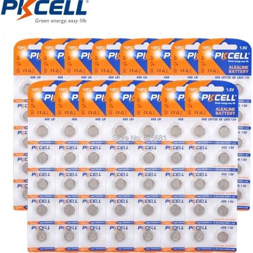 150Pcs in 15cards AG8 LR55 191 L1120 1.5V Alkaline Button Cell battery 45mAh Batteries For Watches Toys