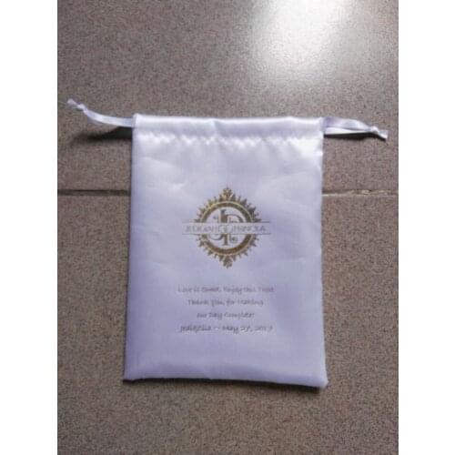 25pcs satin drawstring bag customized jewelry bag wholesale custom gift bags size 25*30cm gift pouch include shipping by ePacket