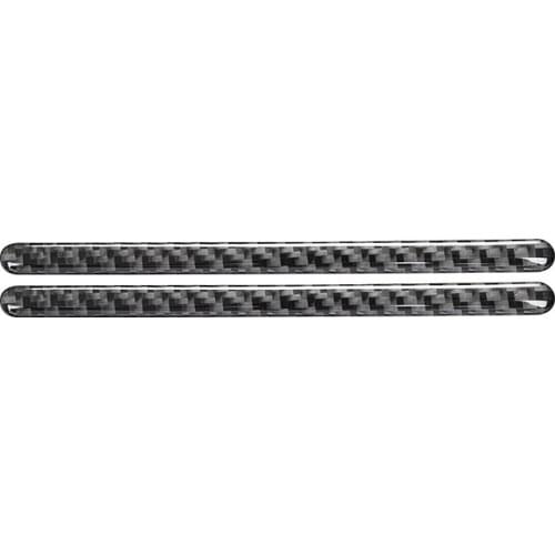 For Beetle 2012-2019 Carbon Fiber Side Door Handle Decorative Strip Trim Cover Interior Accessories