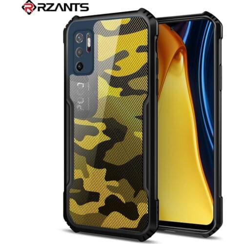 Rzants For Xiaomi POCO M3 Pro Xiaomi Redmi Note 10 10S Redmi Note 10 Pro Max 4G 5G Case Hard Camouflage Cover TPU Frame Bumper