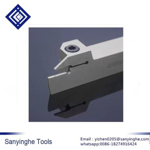 Free Shipping cnc tools QEED1616/2020/2525/R17/L17 CNC External Grooving Turning Slotting Tool Holder for cnc carbide inserts