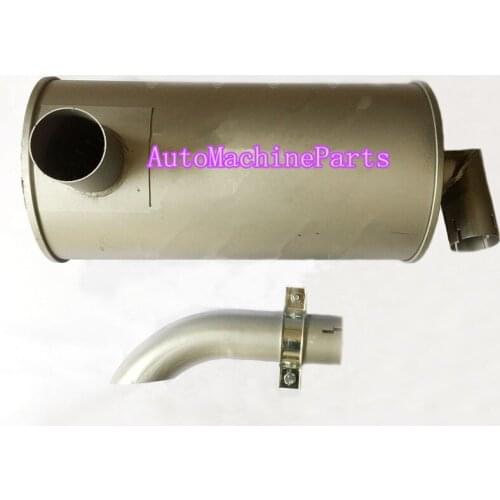 New Muffler for Hitachi EX120-2 excavator engine For ISUZU 4BD1