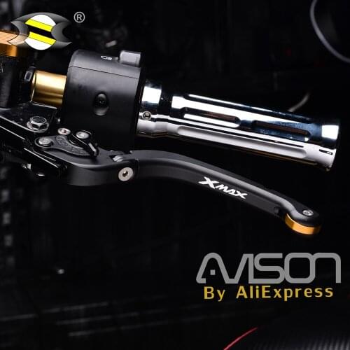 For X-MAX300 XMAX250 XMAX 300 250 2017-2018 CNC Long Clutch Brake Levers Adjustable