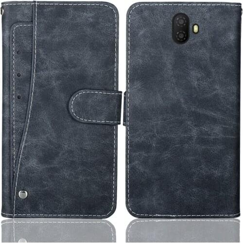 Luxury Wallet Vertex Pro P300 Case 6.09" Vintage Flip Leather Phone Case Protective Cover With Front Card Slots