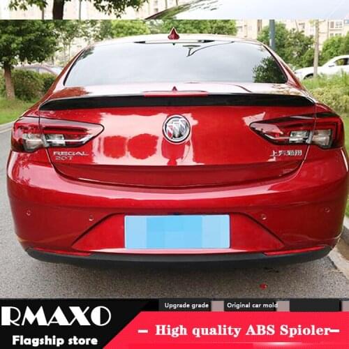 For Insignia Spoiler 2017-2019 Opel Insignia Spoiler B-JSK ABS plastic Material Car Rear Wing Color Rear Spoiler