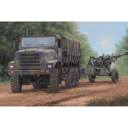 Trumpeter plastic scale model 1/35 01011 US MK.23 MTVR Cargo Truck assembly model kits modle building scale vehicle kit