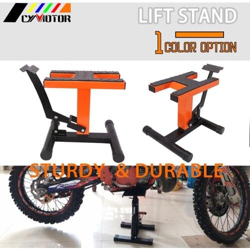 Universal Motocross Motorcycle Repair Bench Stool Maintenance Starting Car Parking Rack