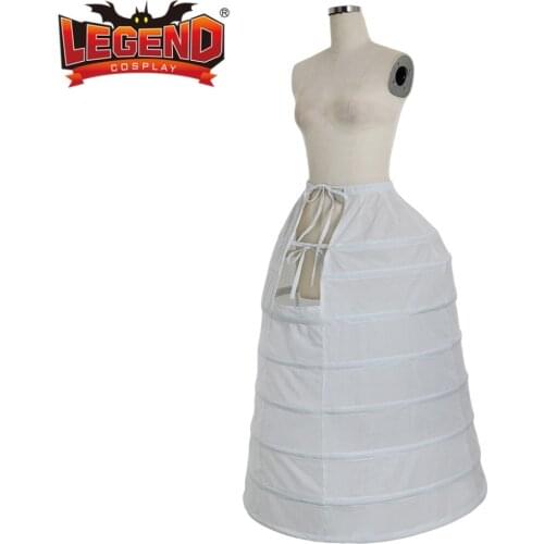 Rococo Crinoline Petticoat Women Medieval Victorian Cage crinoline Dress