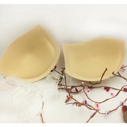 10 pairs wedding dress and swimsuit sponge chest lift bra pads cups insert accessory in skin color