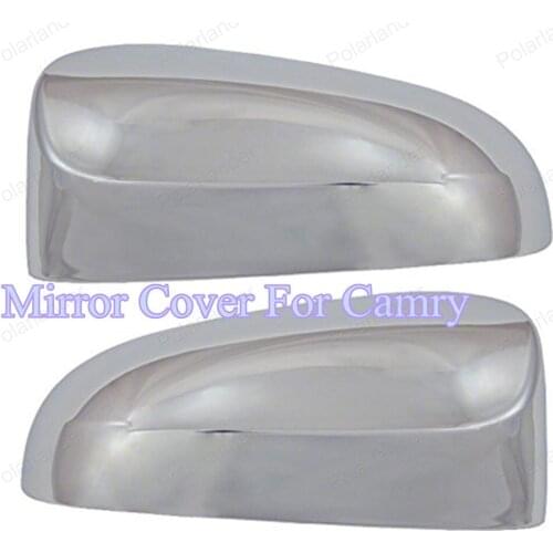 2PCS Car Styling Auto Rear ABS Chrome Mirrors Trims For Toyota/Camry 2012-2014 Car Rear View Mirror Covers