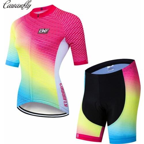Banesto 2020 Pro Cycling Clothes Women Suit Team Mountain Bike Clothes Anti-UV Bicycle Wear Short Sleeve Cycling Jersey Set