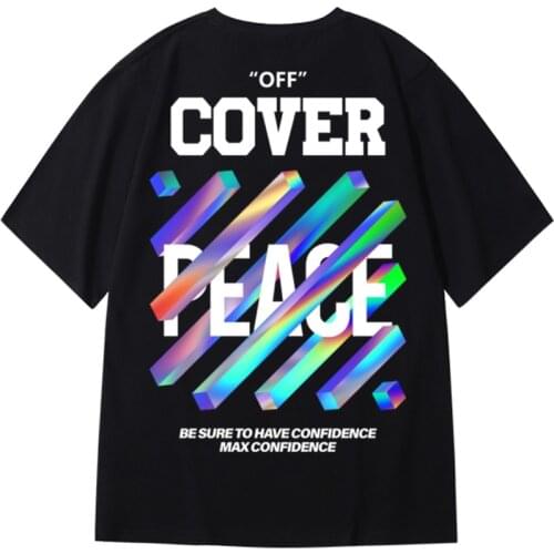 2021 New Fashion T Shirt Hip Hop Men Summer Short Sleeve Loose Cotton Casual Letter Printing T-Shirt Oversized Tops Tees M-8XL