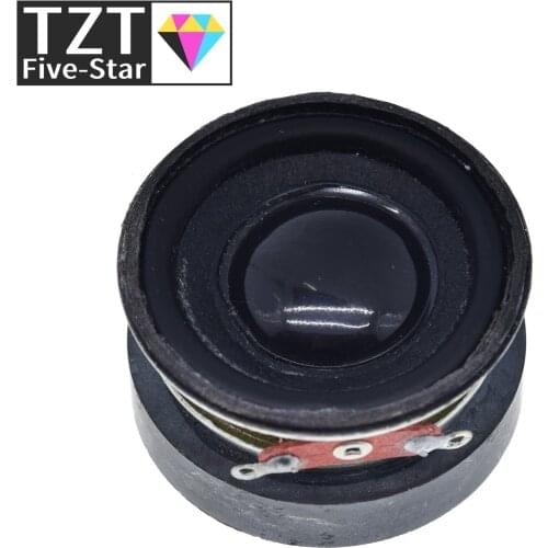 Acoustic Loudspeaker 4R 3W 40MM Speaker 36MM External Magnetic Black Hat PU Edge