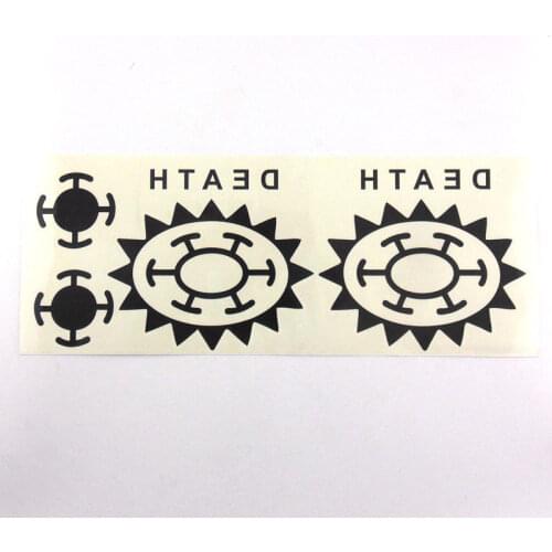 Anime One Piece Sticker Trafalgar Law Cosplay Tattoo for Men Women Trafalgar D Water Law Logo Tatoo