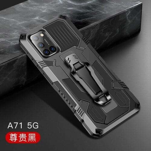 Armor Case For Samsung A71 Cases Shockproof Belt Clip Holster Cover For Samsung Galaxy A71 4G SM-A715F/DS 5G SM-A716B A 71 6.7
