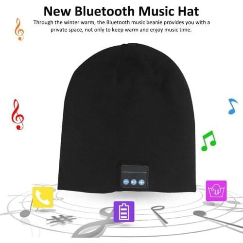 Bluetooth Cap Wireless Headphones Hats Bluetooth Earphone With Mic Sport Headset Music Cap Hat Headphones Phone Gaming Earbuds