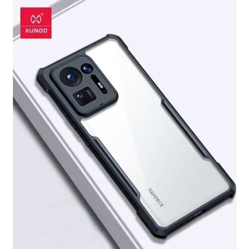 Xundd Phone Case For Xiaomi Mix 2S 3 4 Case,Soft TPU Back Transparent Cover Airbag Technology Anti-fall Shell For Xiaomi Mix 4
