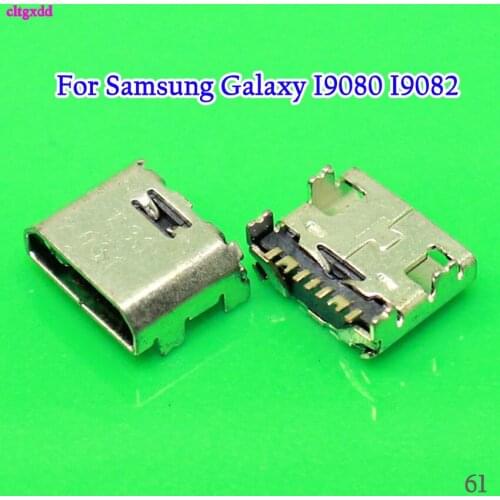 Cltgxdd 50PCS/Lot Micro Usb Charging Connector For Samsung Galaxy I9080 I9082 I879 I869 I855 Charge Dock Socket Port