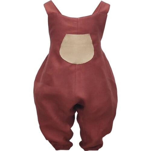 Baby Mika Baby Boy Pocket Detailed Overalls 0-3 Ages Children Boys Knitted Set Zero Sleeve Rompers