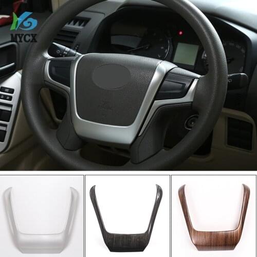 For Toyota Land Cruiser Prado FJ150 150 2010-2018 Car Accessories ABS Steering Wheel Decoration Strips Trim
