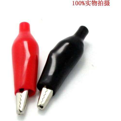 Electric clip, environmentally friendly nickel-plated battery clip, 5A medium fish mouth clip, sheath clip test clip