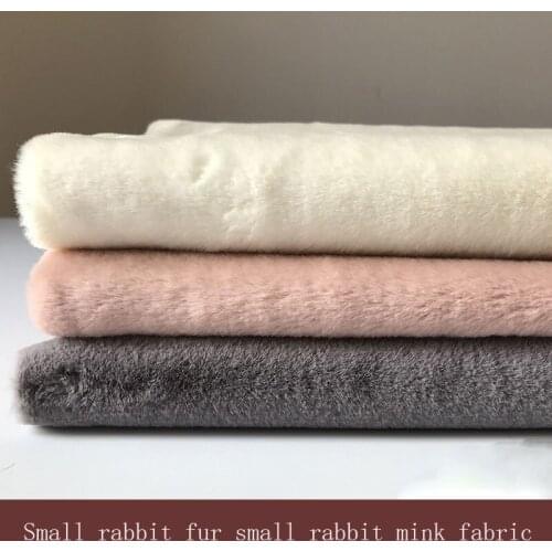 Rabbit fur, rabbit mink fabric, rabbit fleece, artificial fur, scarf clothing, shoe material, toy fabric