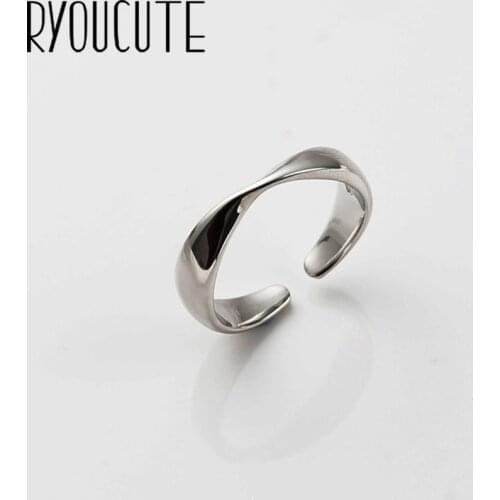 New Charming Twist Chains Finger Ring for Women Vintage Boho Knuckle Party Rings Gothic Punk Jewelry Gifts for Girls