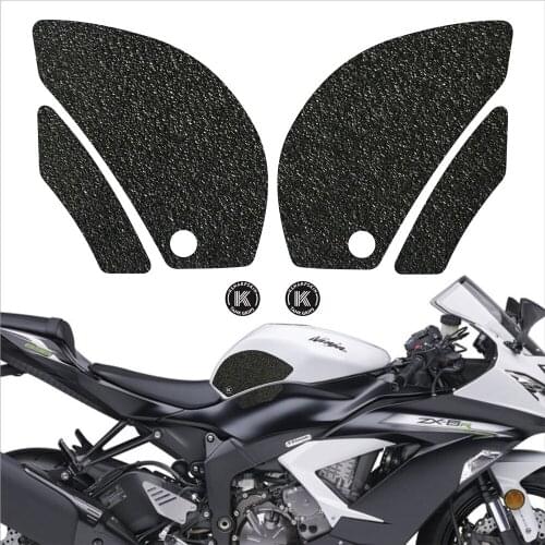 Fuel tank pad traction side sticker KSHARPSKIN petrol knee decals tank grip for KAWASAKI 09-16 NINJA ZX-6R 13-18 ABS KRT EDITION