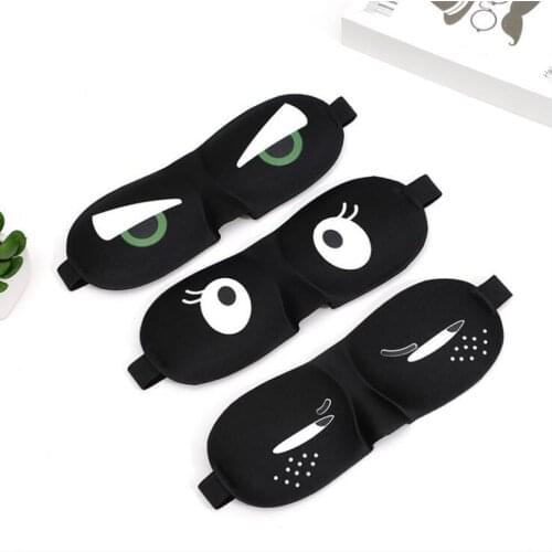 Creative 3D Sharp eyes Sleeping Eye Mask Portable Travel Eye Shade Bandage on Eyes for Sleeping MR083