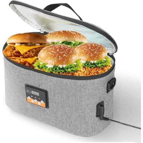 Portable Oven Baby Bottle Warmer 12V Food Warmer Personal Electric Heating Lunch Box for Road Trip Camping Picnic Work