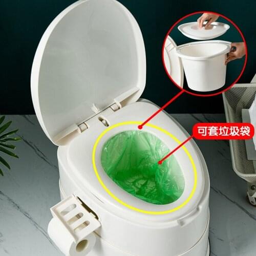 Movable Toilet Toilet For Pregnant Women Potty Portable Indoor Spittoon For The Elderly