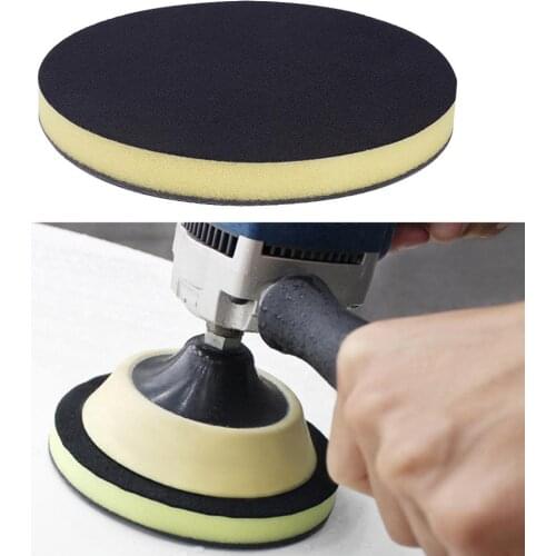 6inch Car Paint Detailing Nano Magic Clay Polish Buffer Buffing Pad Mud Stains Removed Attach to Buffing Disk