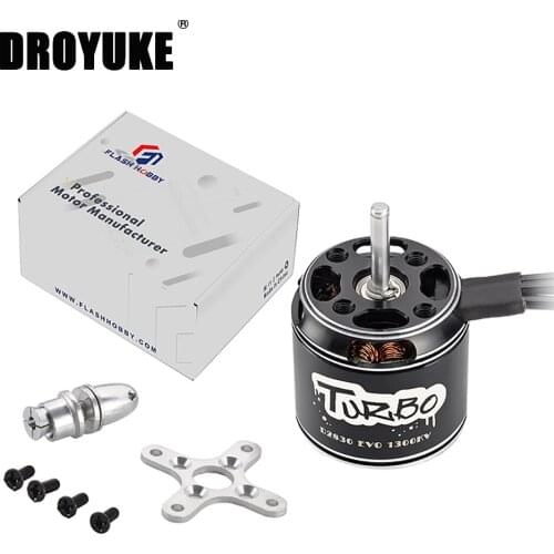 FLASHHOBBY D2830EVO 2830 750KV 850KV 1000KV 1300KV RC Brushless Motor for Aircraft Multicopters RC Plane Helicopter part