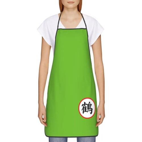 SON-GOKU Kitchen oil resistant wreath Anime Manga kitchen aprons women Man For Cooking accessories 72*52cm