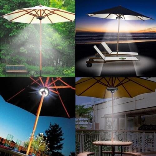 LED Umbrella Lights Outdoor Patio Umbrella Lamp for Camping Tent Vacation Support USB Charging A1